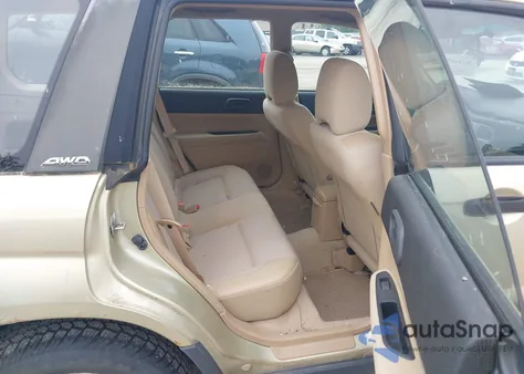 2003 Subaru Forester X from USA, damaged, VIN JF1SG636X3G740535